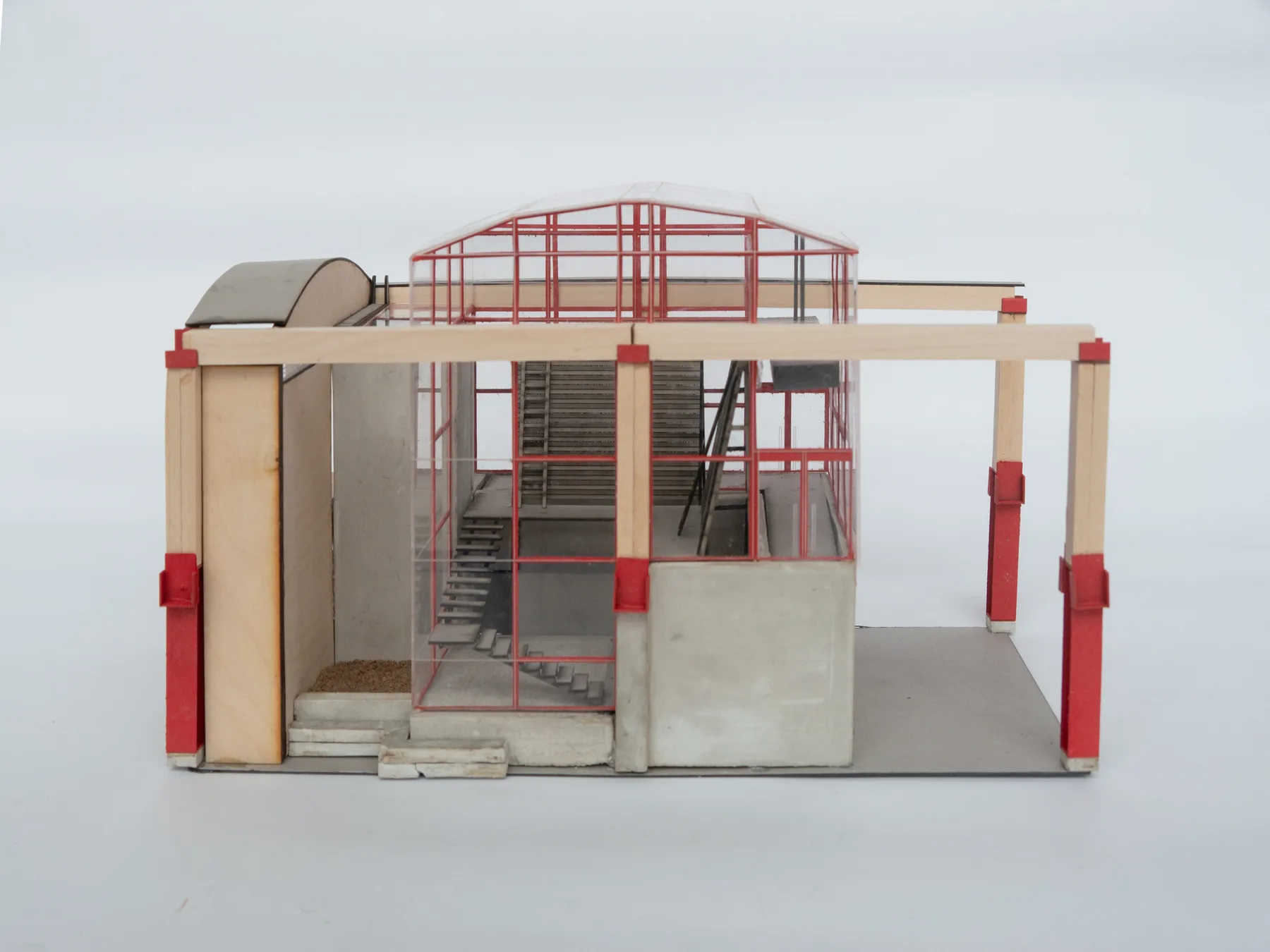 PHYSICAL MODEL / FRONT ELEVATION